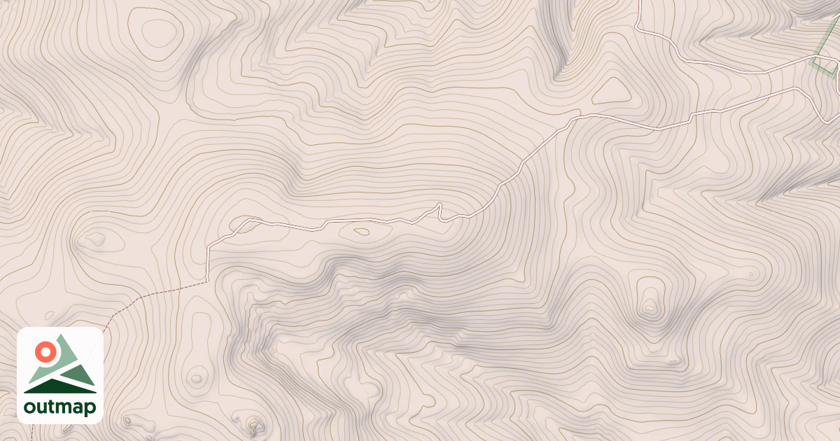 Map of Elk Peak