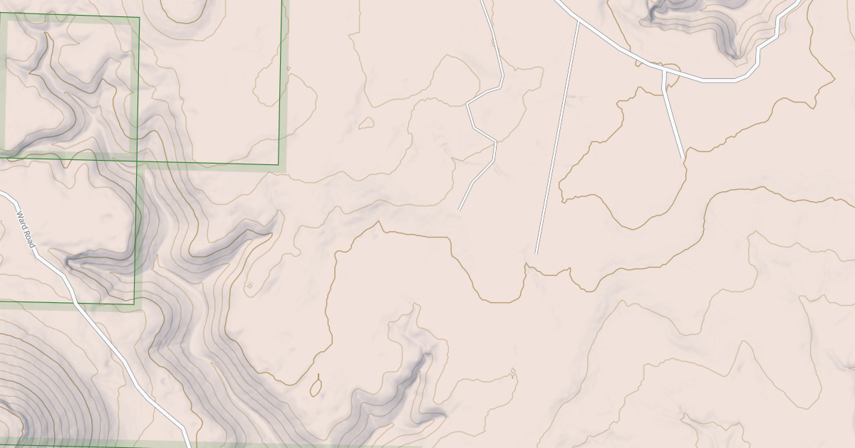 Map preview of WARD BRANCH