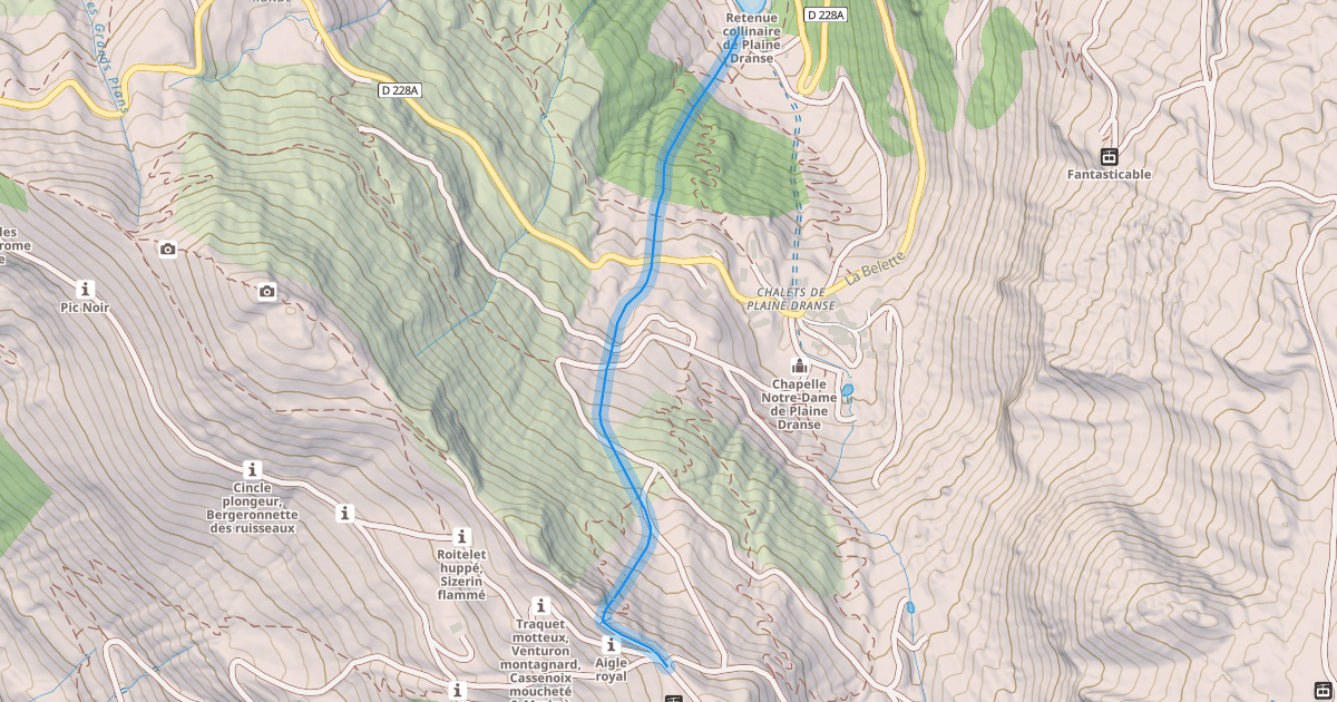 Map preview of La Casse Noisette