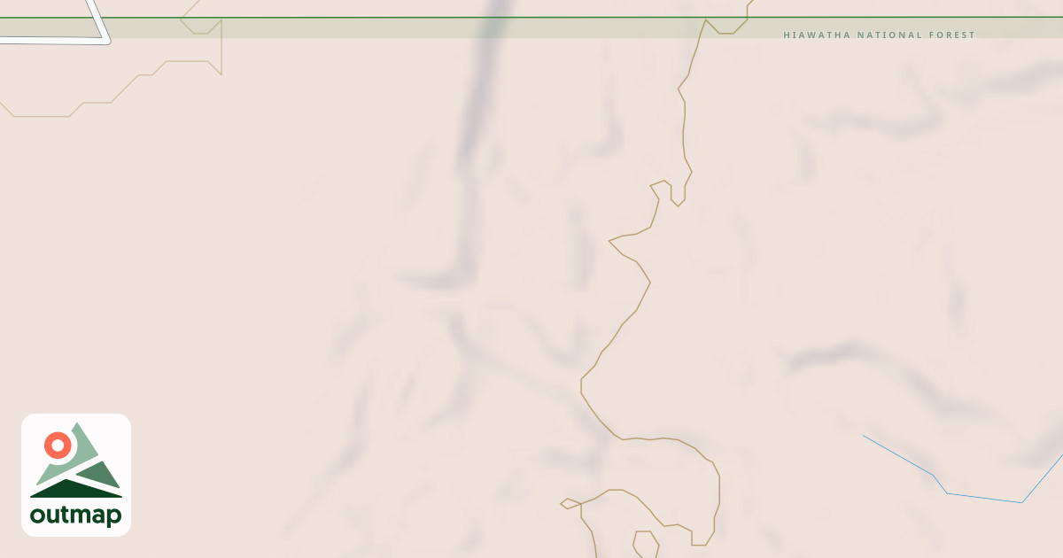 Map of SILVER FALLS NORTH