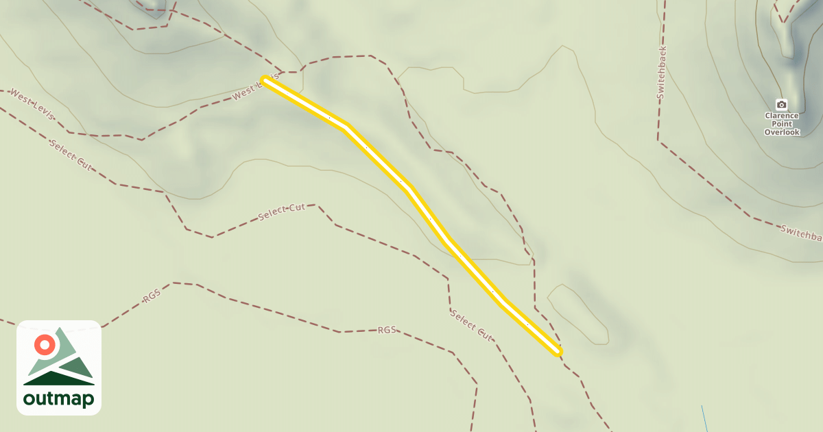 Map of Hill Bypass