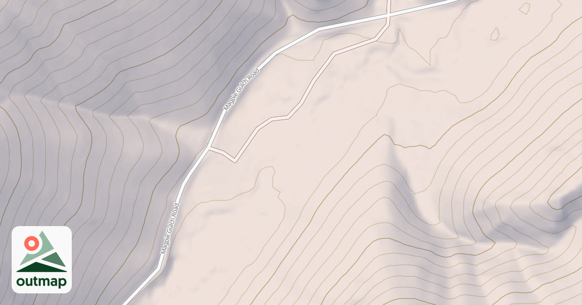 Map of COXCY GULCH A2