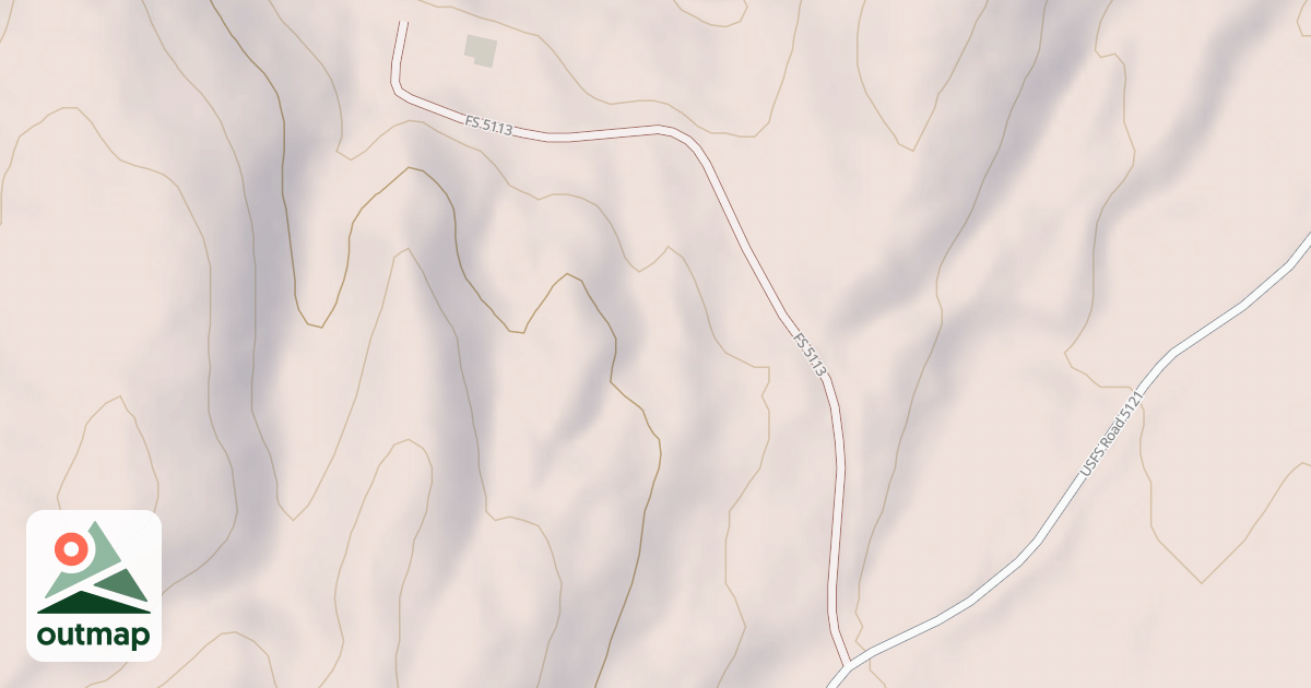 Map of KAISER LAKE