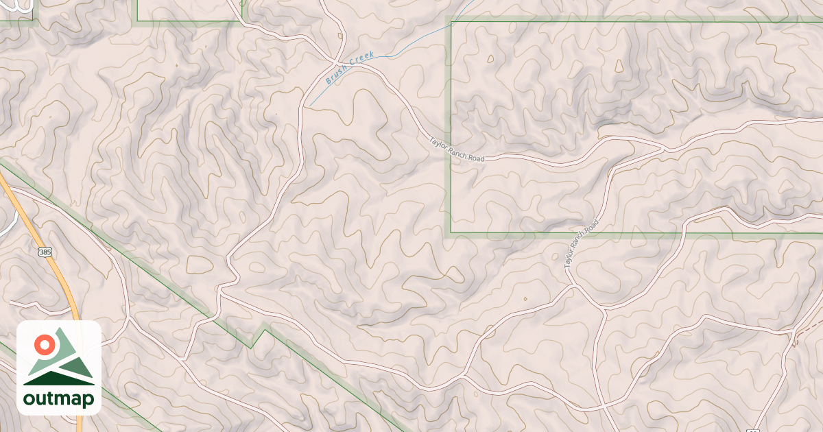 Map of BALD HILL BR 2A