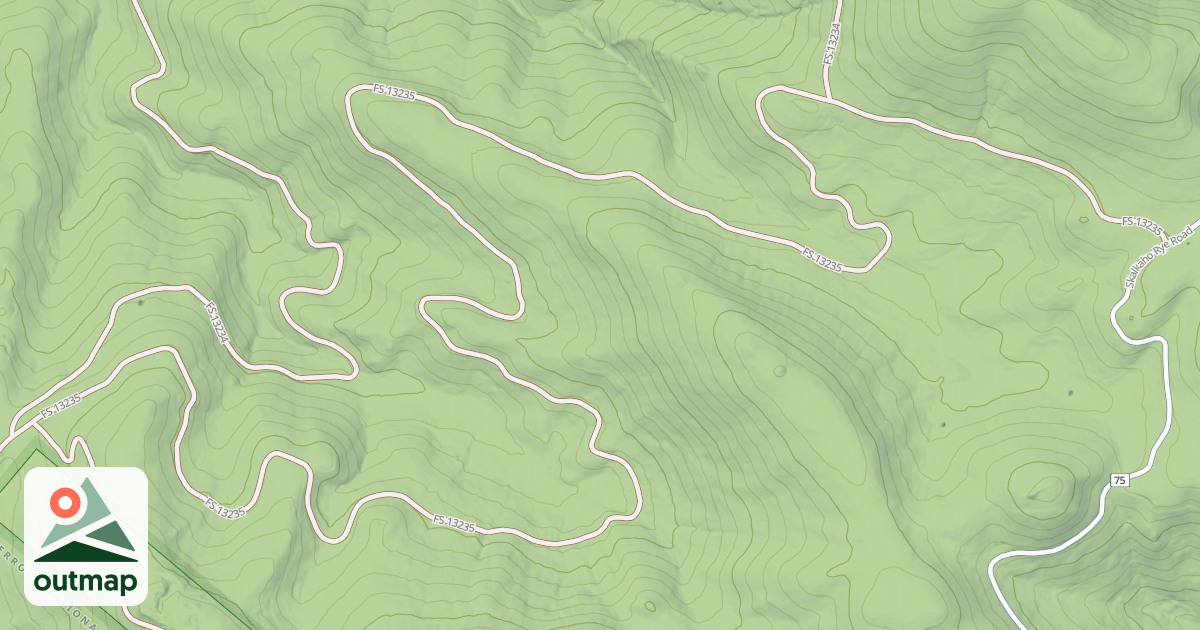 Map of (FDR) DEER MEADOWS