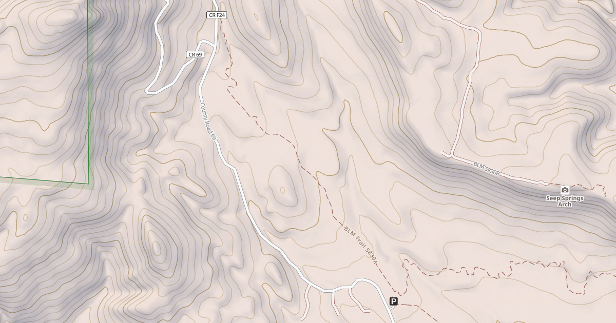 Map preview of BLM National GTLF Public Motorized Trails 9a68aebe-8a4f-45f8-a24b-3dee8c0c7bcf