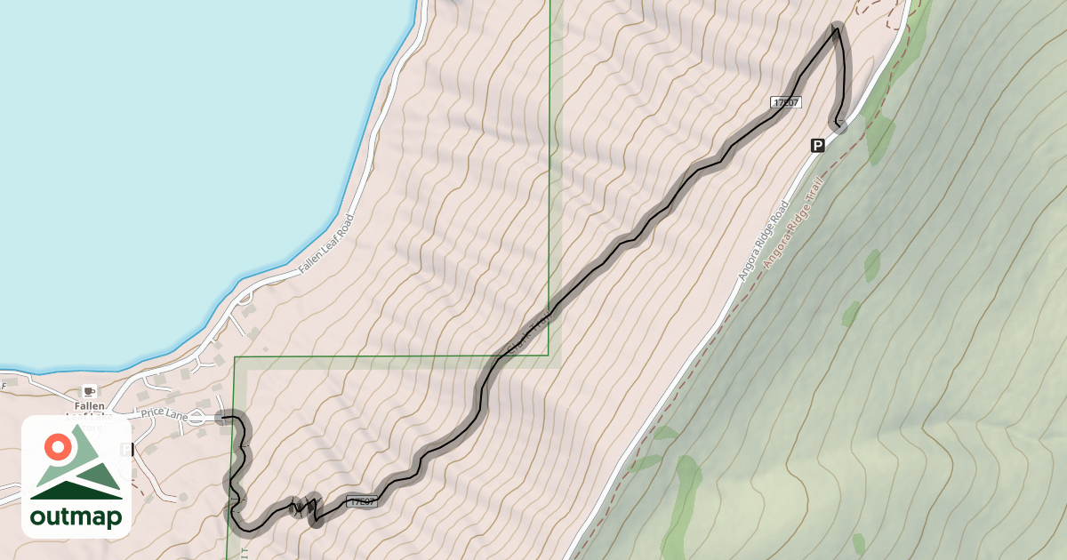 Map of Clark Trail