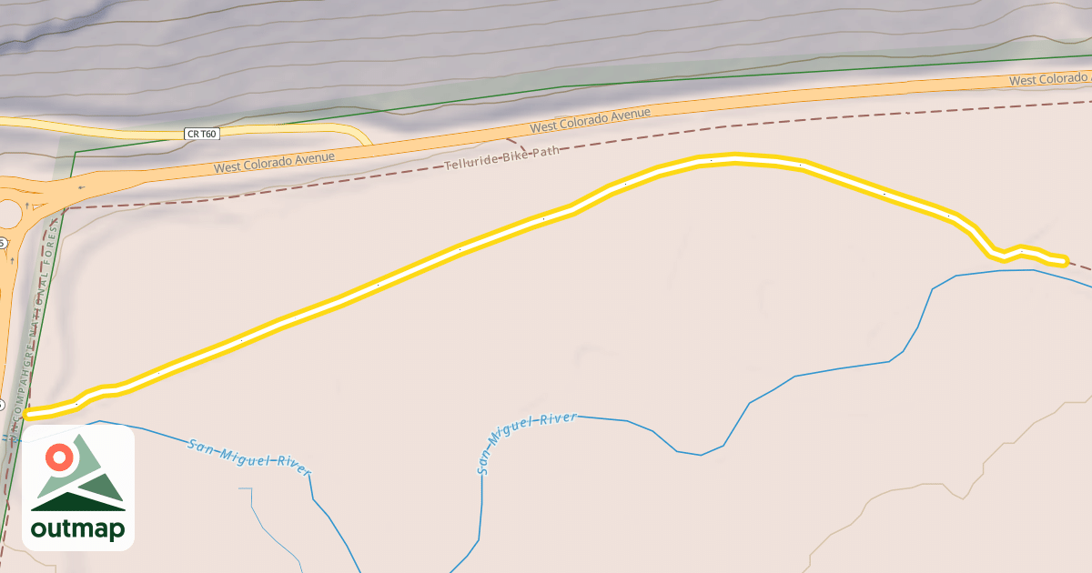 Map of Valley Floor