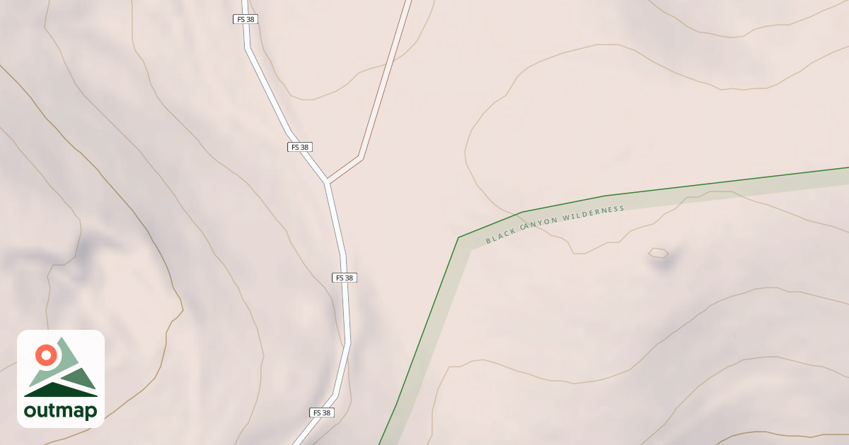 Map of USFS National Forest System Roads {7A7793E6-0B02-4103-BFF8-7156FCCA586E}