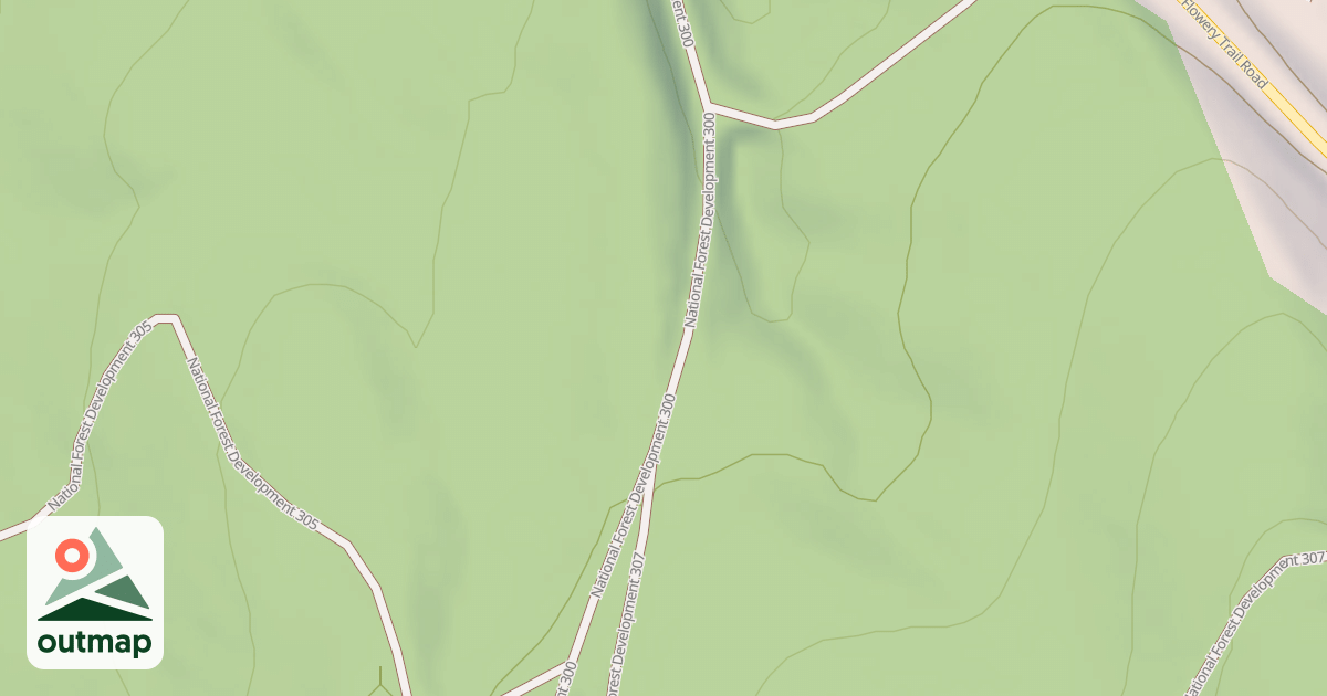 Map of USFS Motor Vehicle Use Map Roads {1532D169-8088-47C6-BD15-84829A225819}