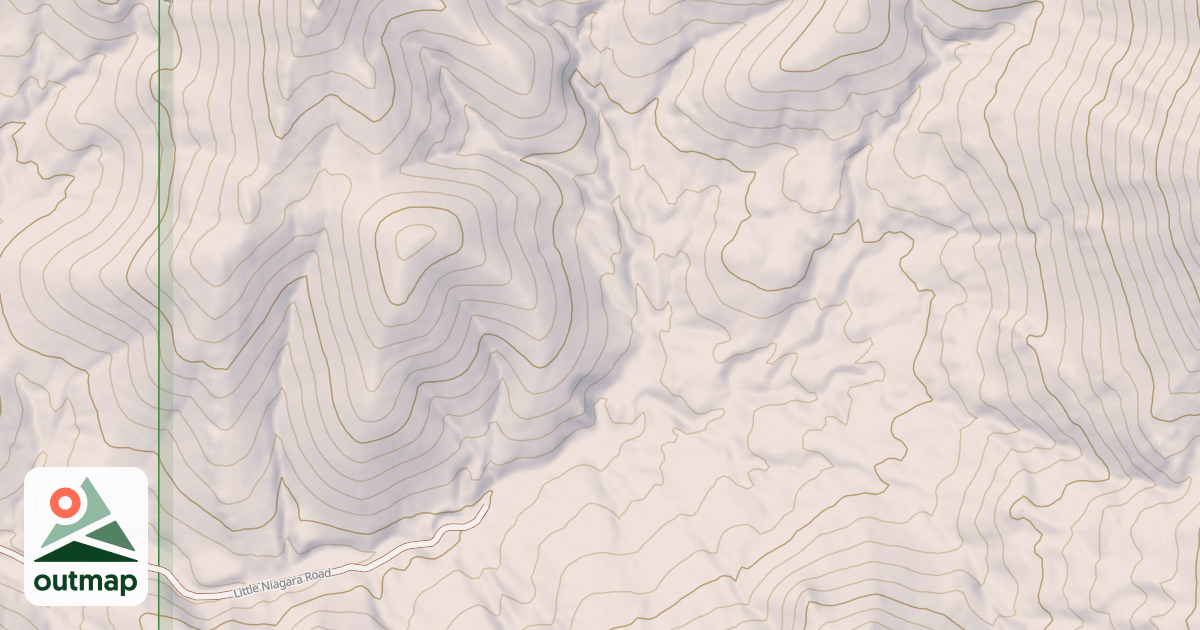 Map of LITTLE NIAGRA