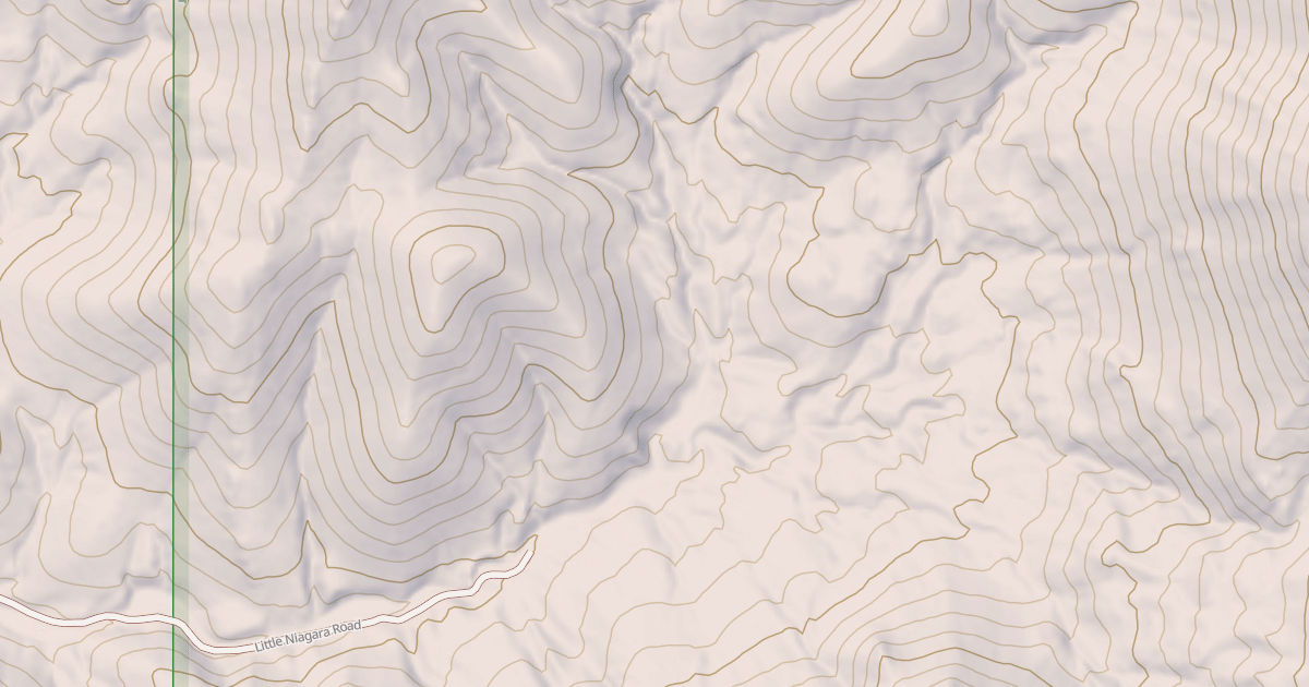 Map preview of LITTLE NIAGRA