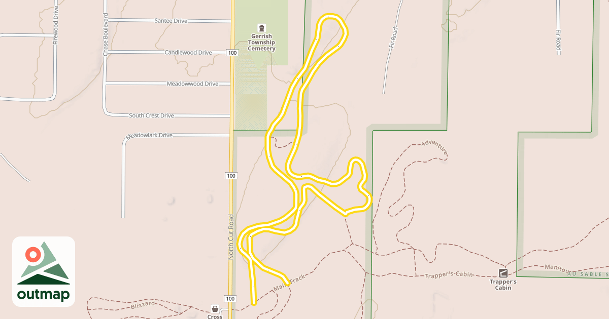 Map of Rolling Hills