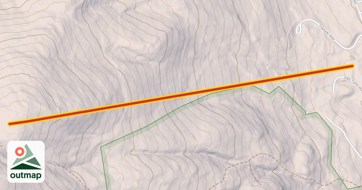Map of Sunnyside Triple