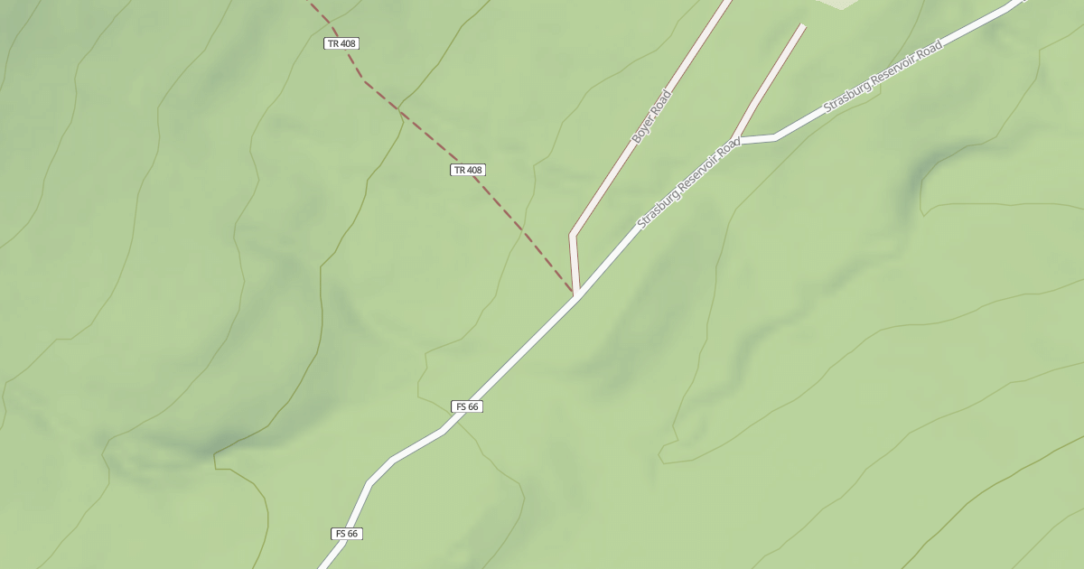 Map preview of POWELLS FORT CAMP