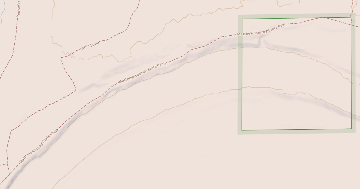 Map preview of Matthew Lourey State Trail
