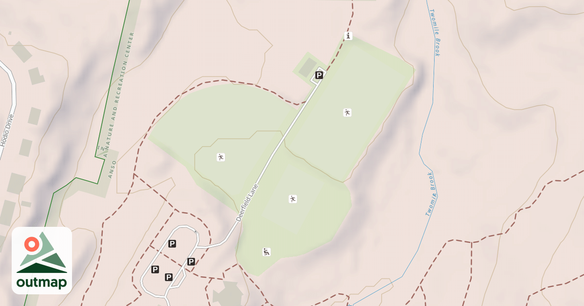 Map of Access Road