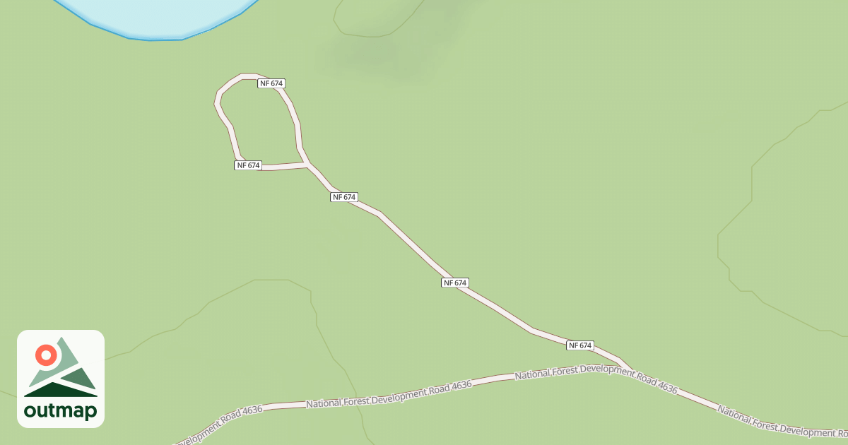 Map of CULTUS CAMP GROUND