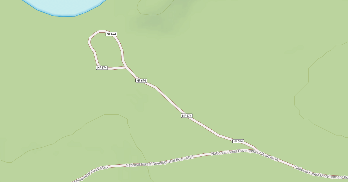 Map preview of CULTUS CAMP GROUND