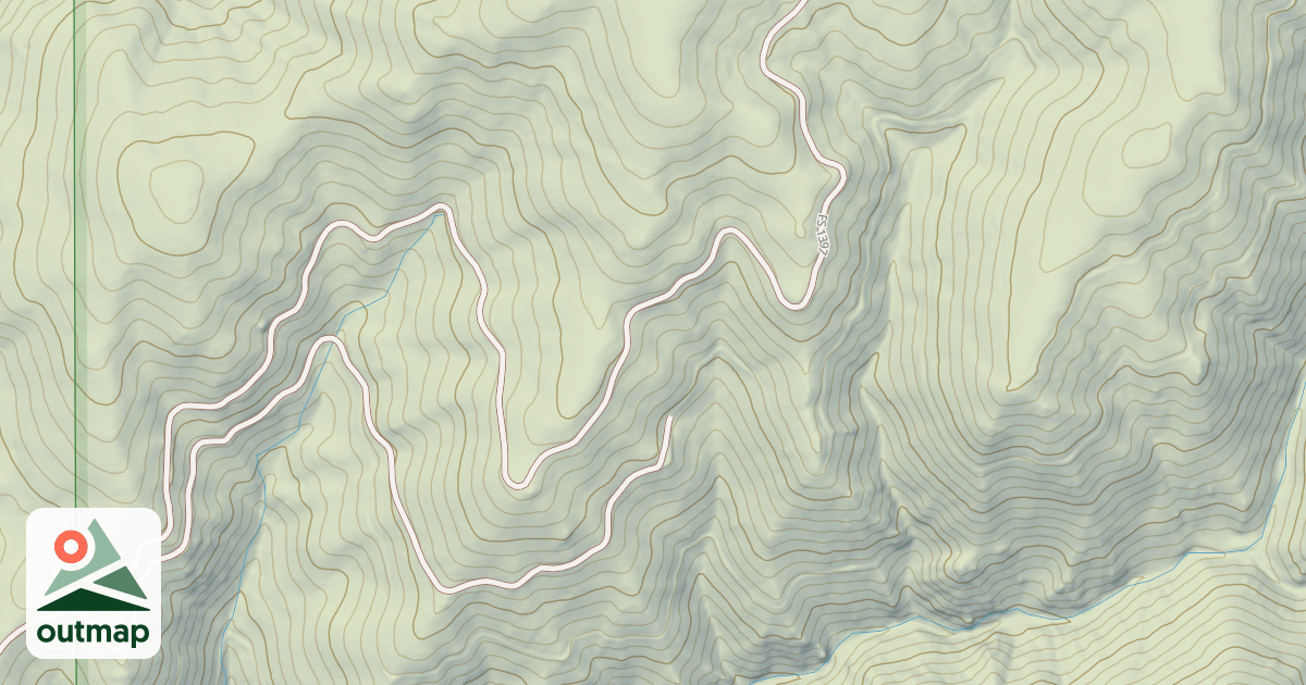 Map of (FDR) CAMERON CREEK