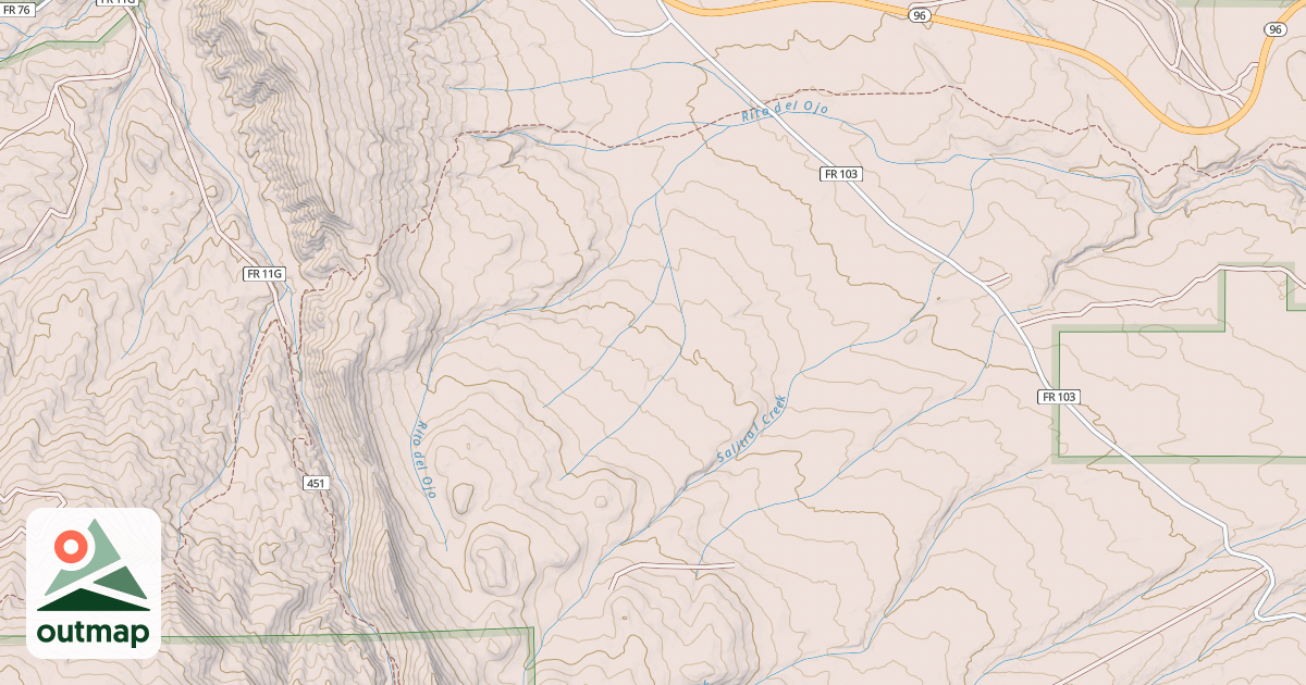 Map of MESA MORFINS