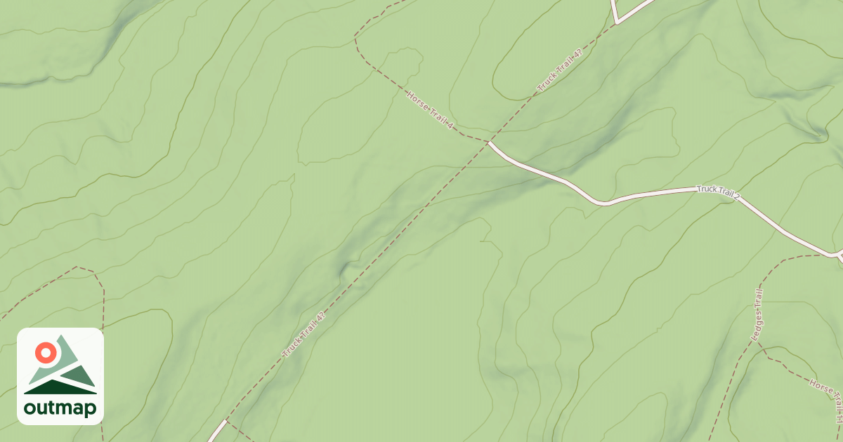 Map of Truck Trail 4