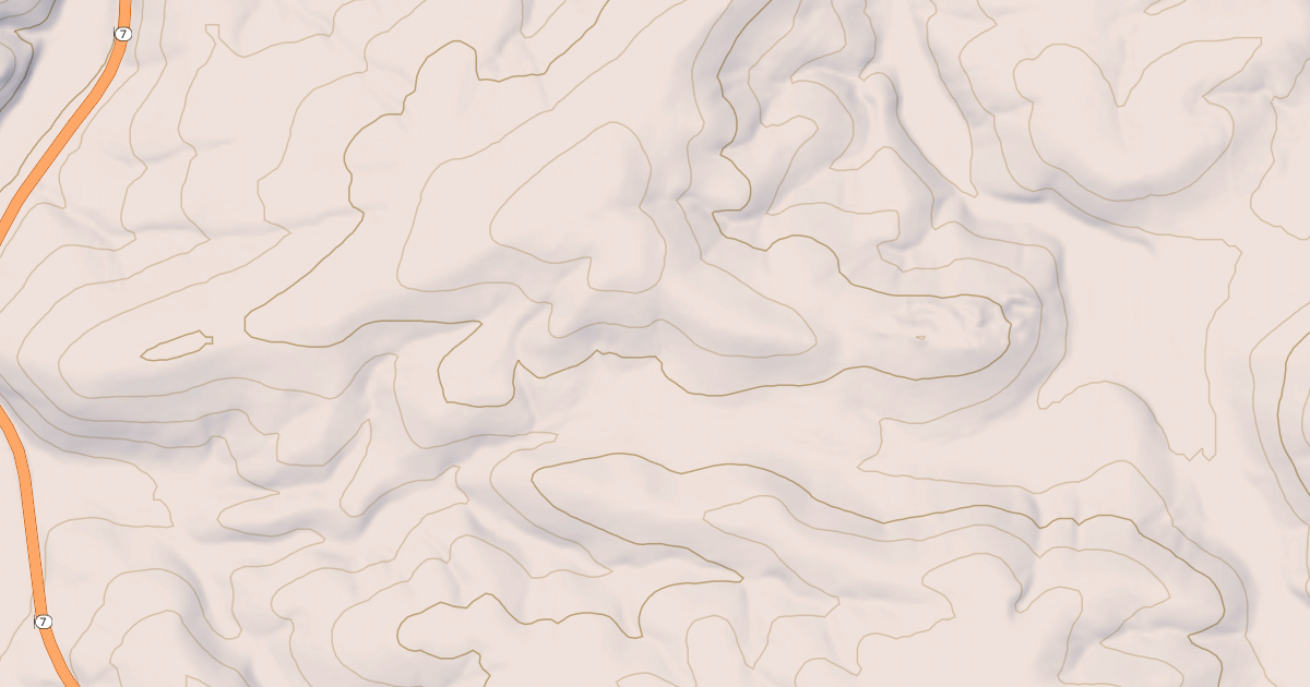 Map preview of USFS National Forest System Roads {74055BA1-BF9C-44EE-8D73-DAE42B2CA94B}