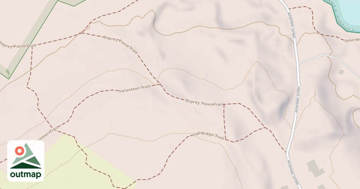 Map of Osprey Point Trail