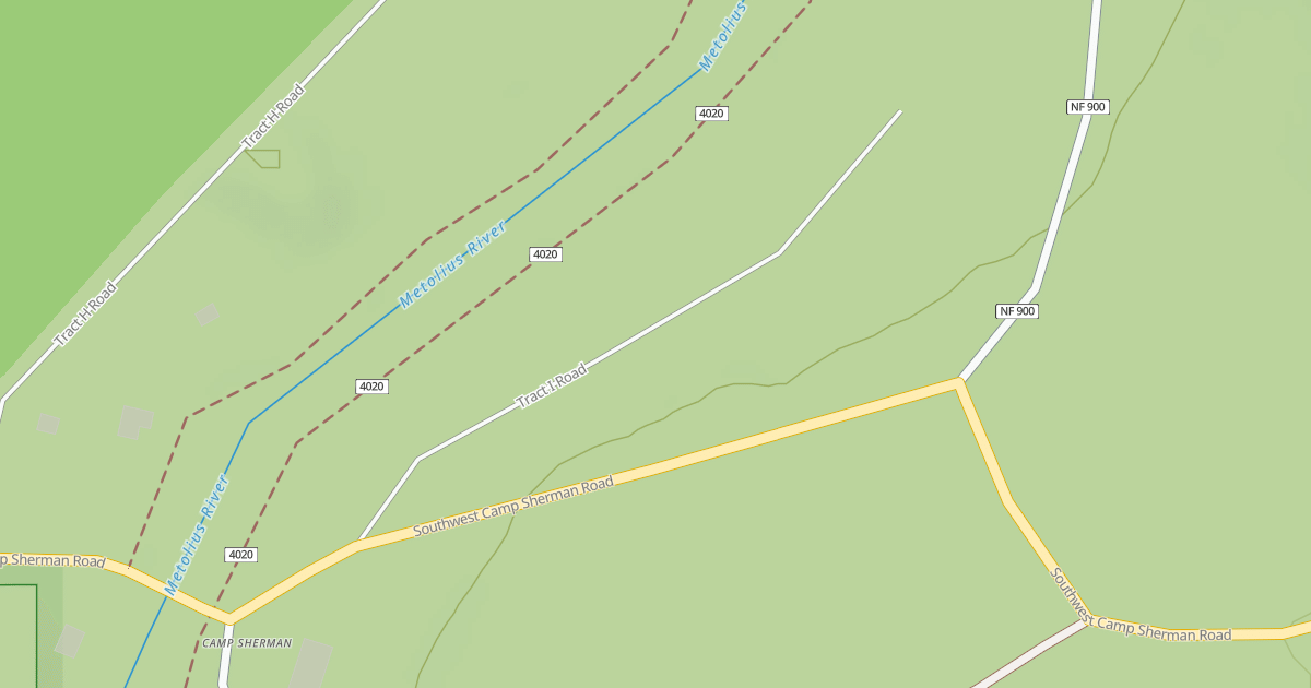 Map preview of TRACT I