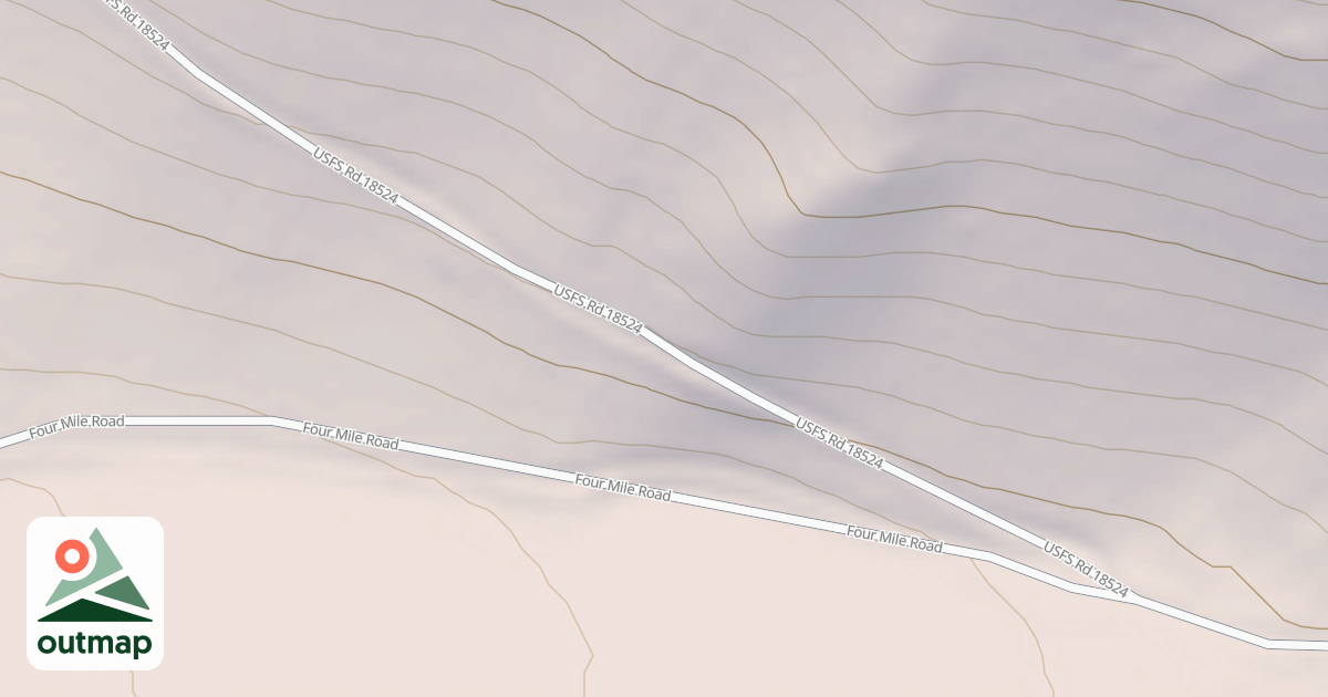 Map of BURR SADDLE