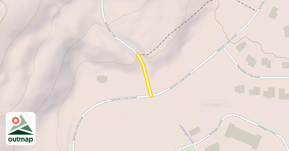Map of Bobsled Trail