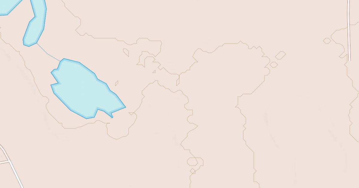 Map preview of Drummond Island Route