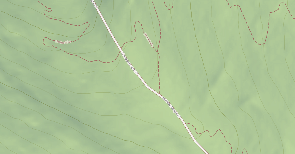 Map preview of Honwee Loop Trail
