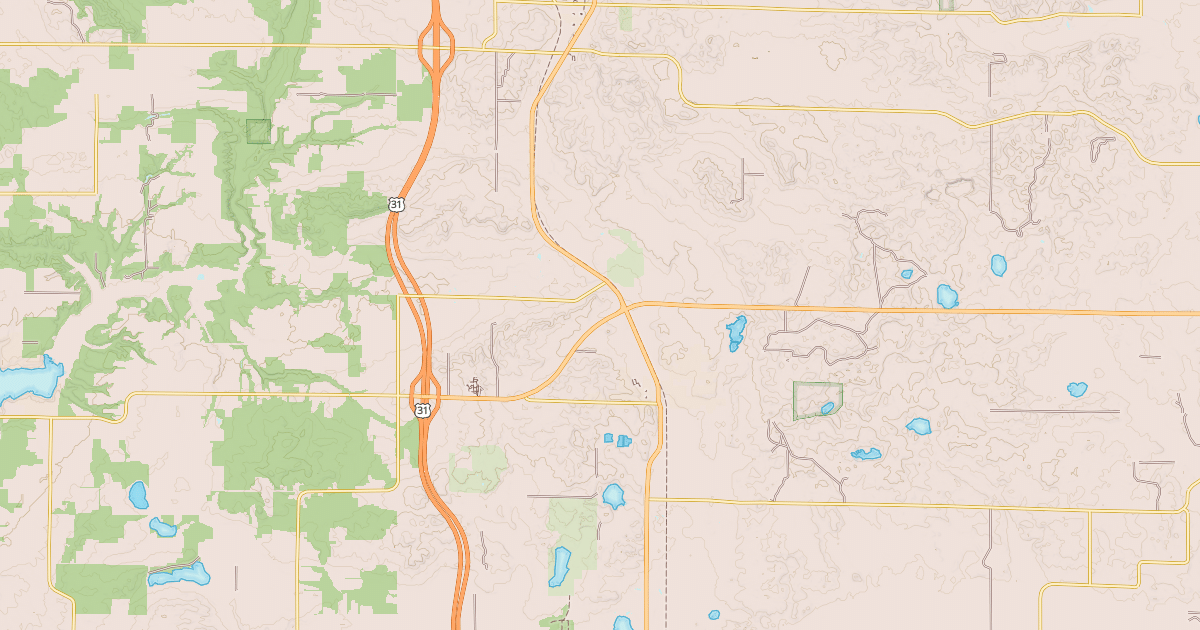 Map preview of William Field Memorial Hart-montague Trail State Park
