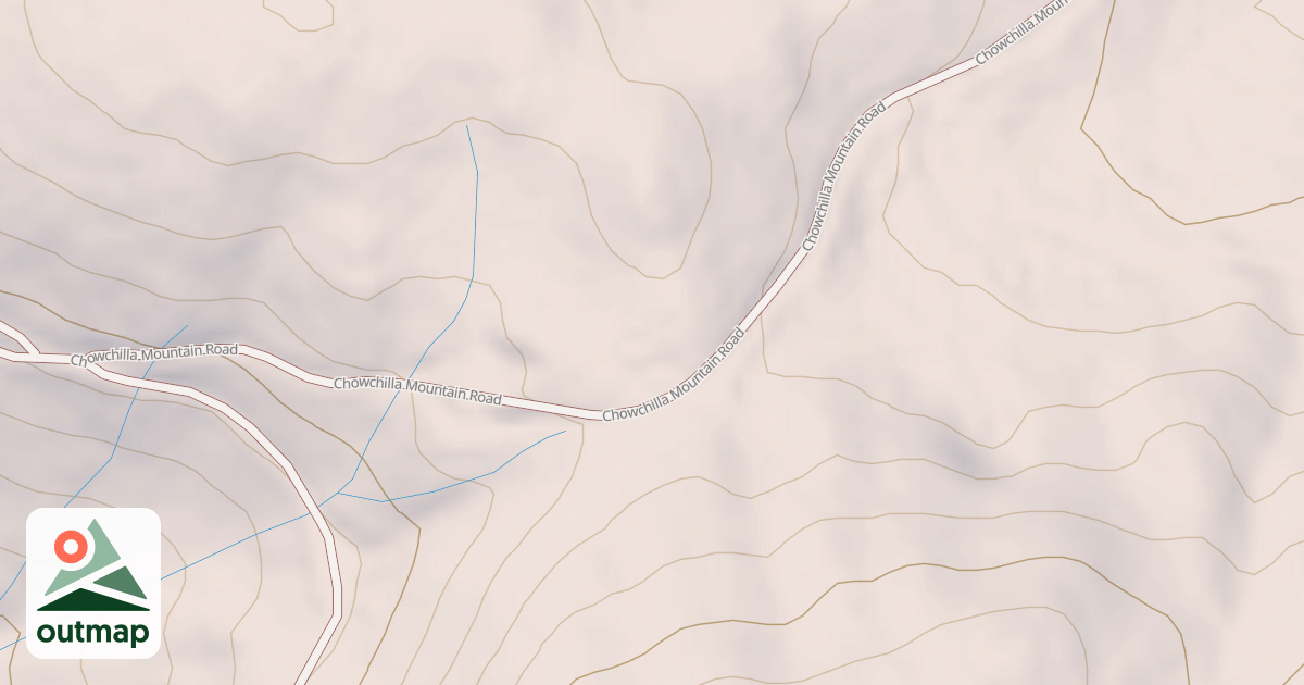 Map of CHOWCHILLA MTN RD T2