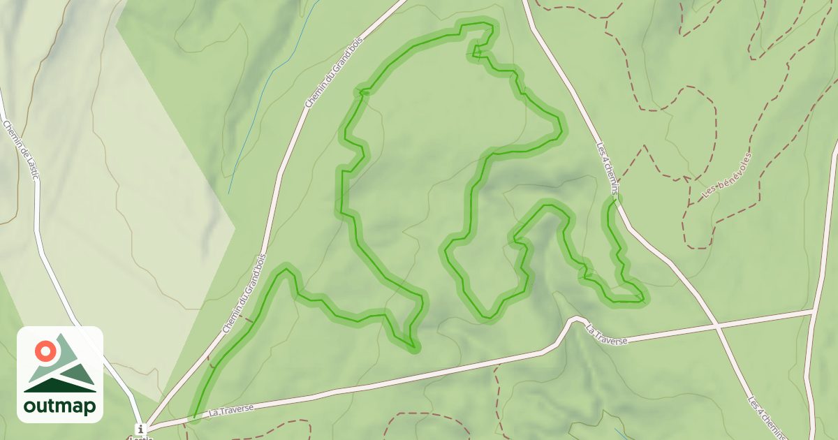 Map of La confiné