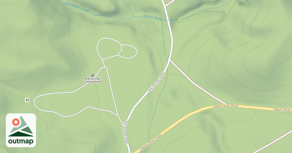 Map of A-Sawmill Cutoff Sm