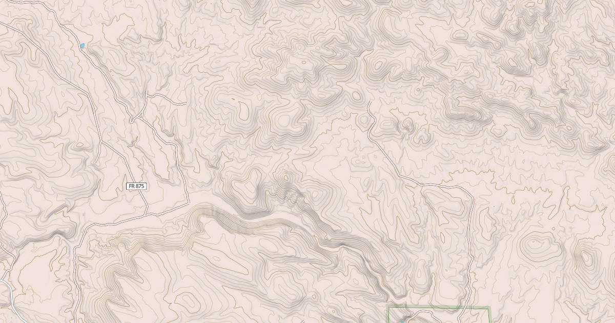 Map preview of NORTH HILLS ATV TRAIL