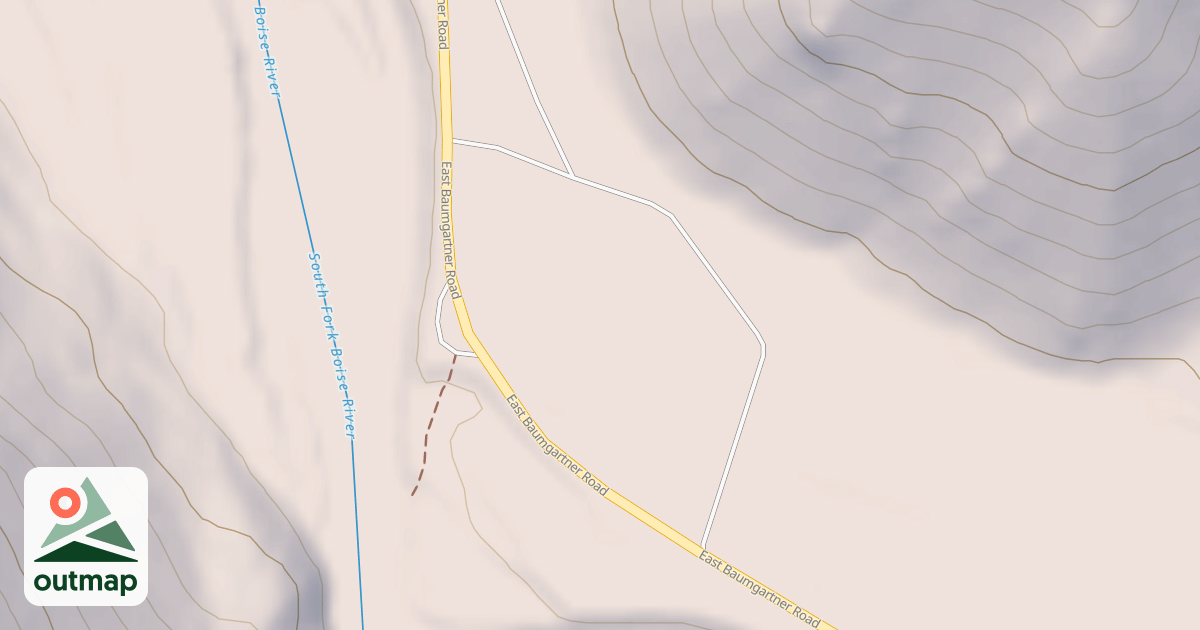 Map of SHAKE CR GS SPUR A