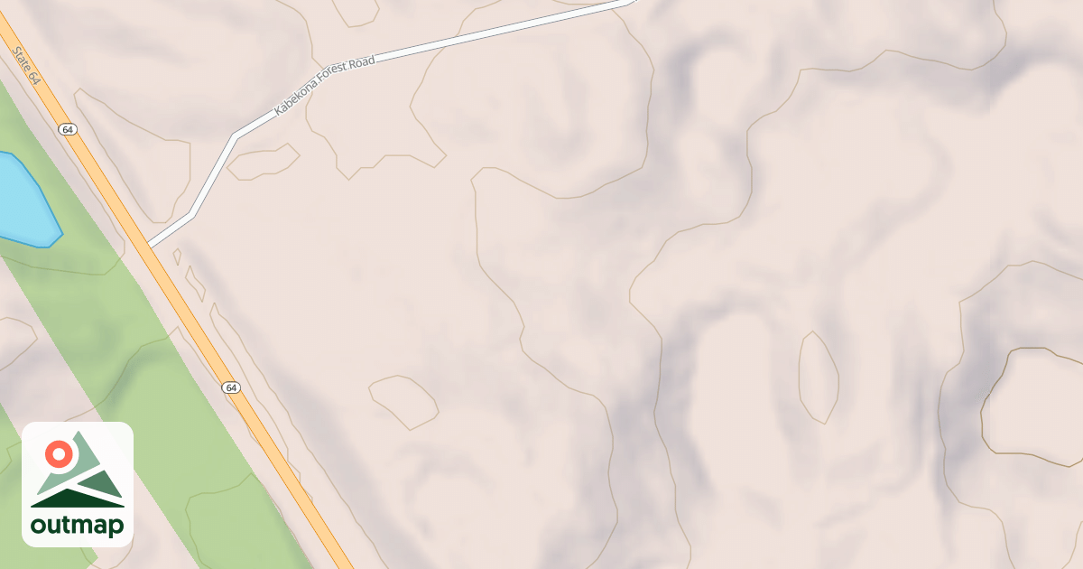 Map of Martineau Recreational Trails