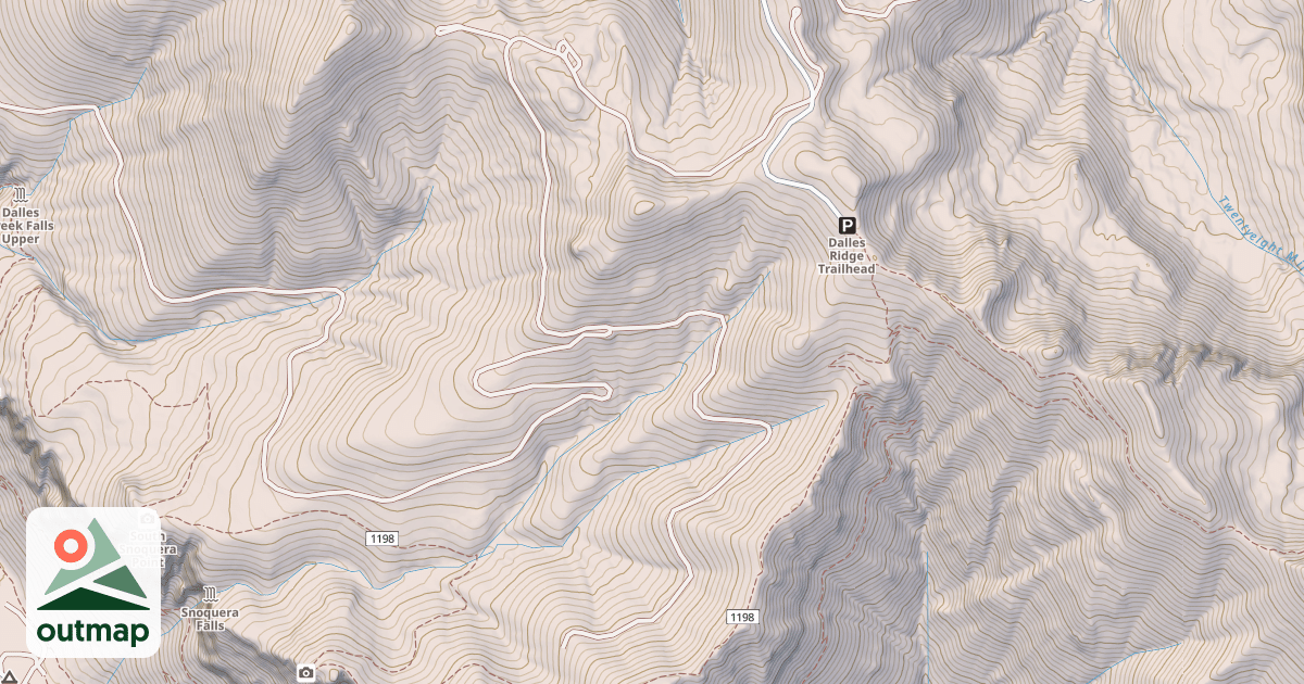 Map of DALLAS RIDGE ROAD