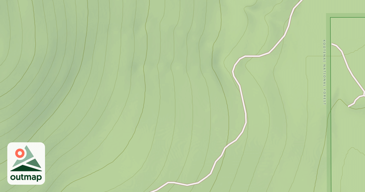 Map of BEAR FLAT B