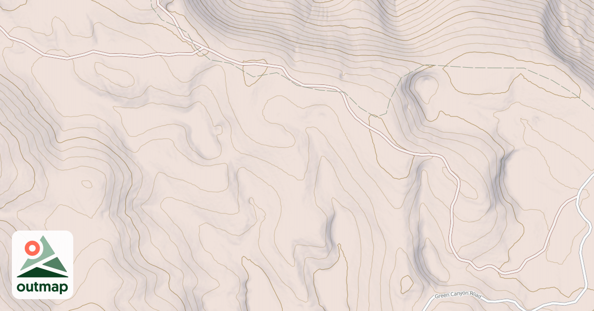 Map of BIG CREEK LAKE