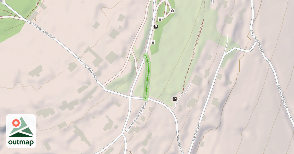 Map of Traverse de Compagnons