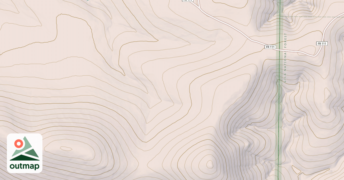 Map of USFS National Forest System Roads {57691F15-0253-47C1-BD85-780D00826D95}