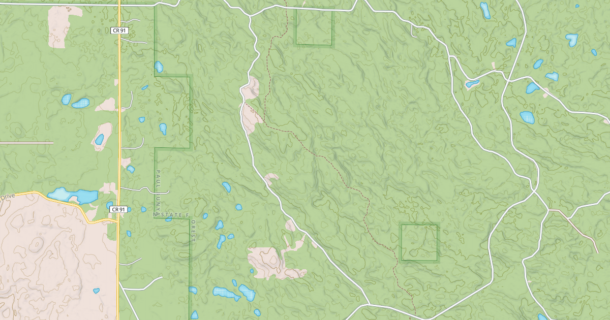 Map preview of Round River Drive