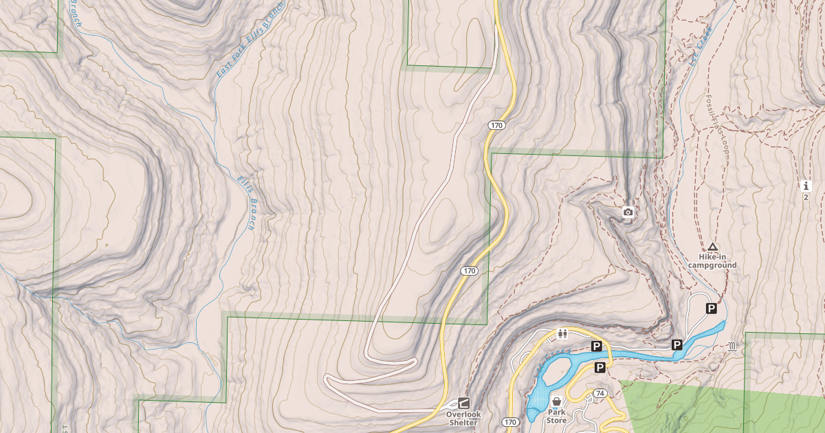 Map preview of USFS Motor Vehicle Use Map Roads {306AEFB9-56C1-45D6-833E-DAF5684925D4}