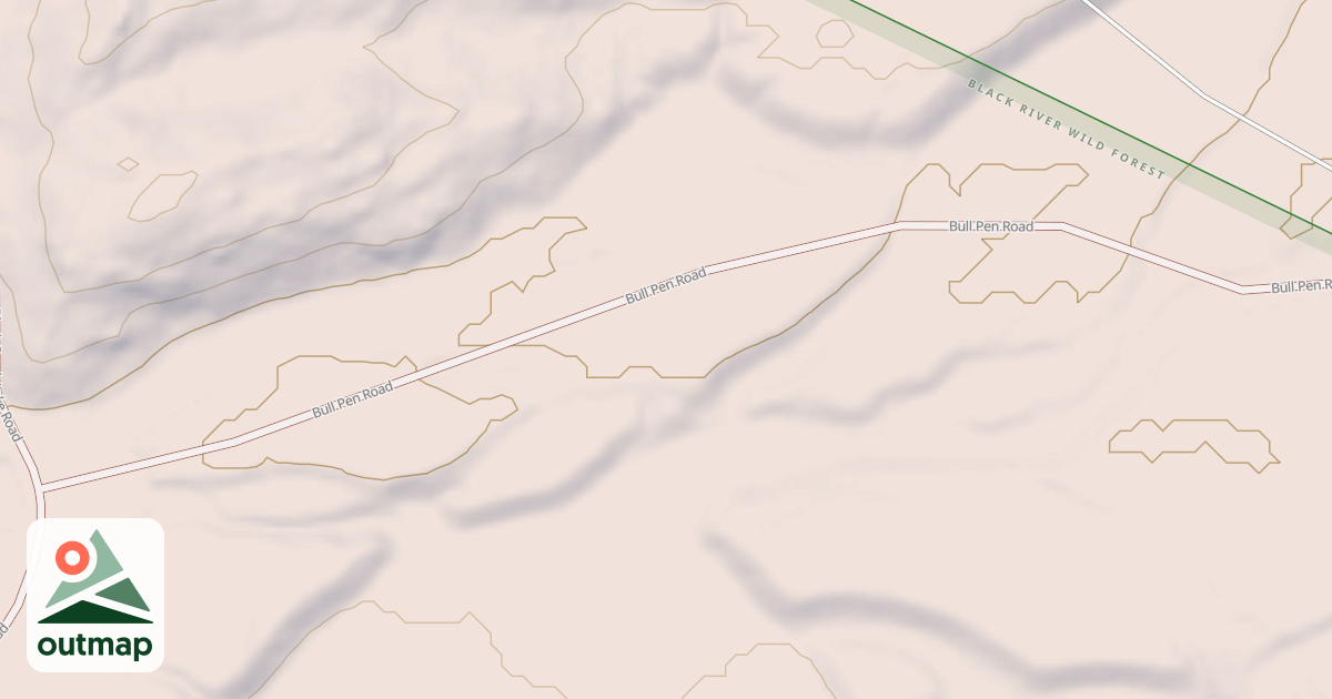Map of Bullpen Trail