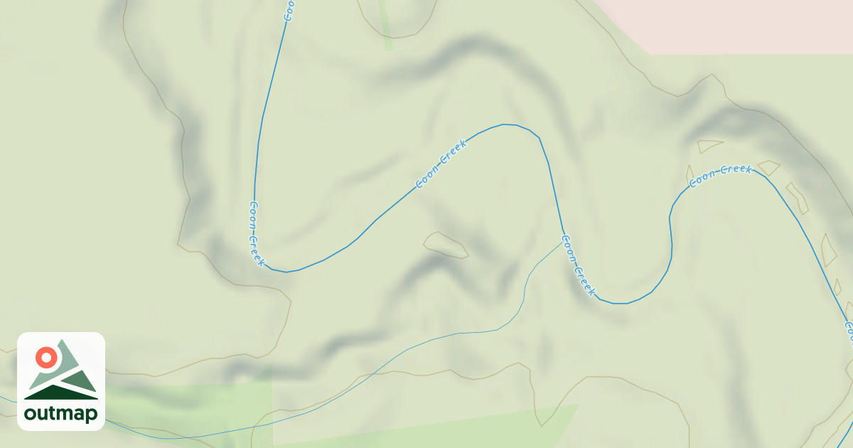 Map of Shady Oaks Native Prairie Adventure Trails