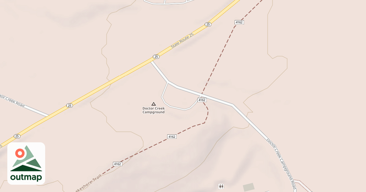 Map of 40065A